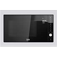 Beko MGB 25332 BG Microondas Integrable con Grill- 900 W- 25 litros- Acero inoxidable